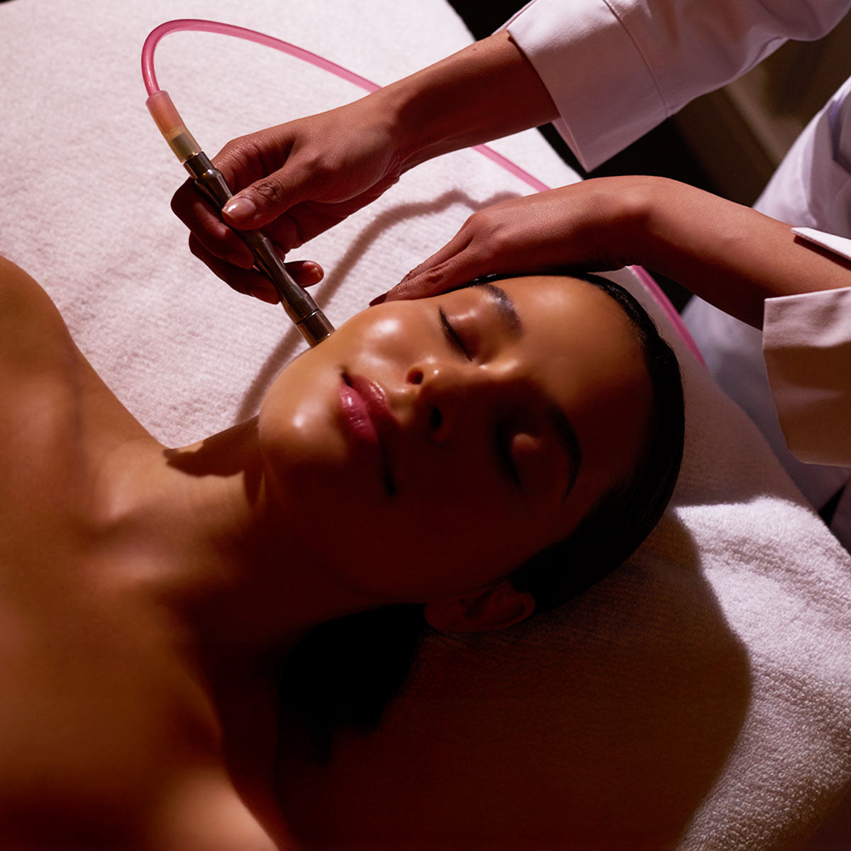 Microdermabrasion during the Fix-It-All Facial